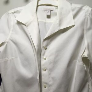 Chico’s white blouse